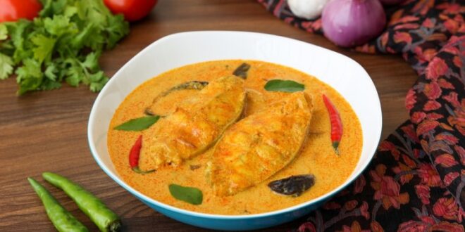 سمك فيليه بالكاري صحي وشهي