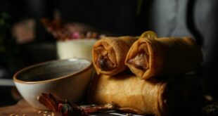 رولات المسخن مع الصوص